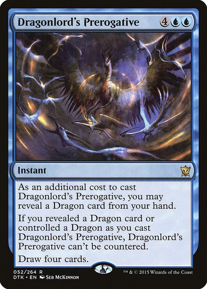 Dragonlord's Prerogative, Dragons of Tarkir 52