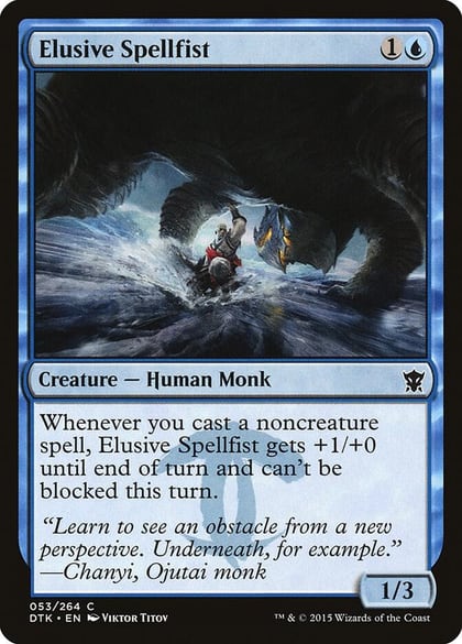 Elusive Spellfist, Dragons of Tarkir 53