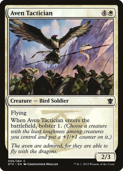 Aven Tactician, Dragons of Tarkir 6