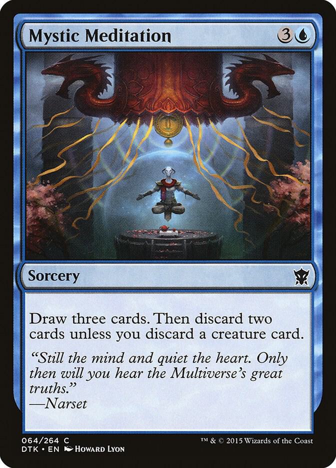 Mystic Meditation, Dragons of Tarkir 64