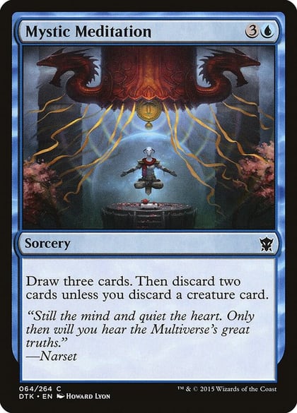 Mystic Meditation, Dragons of Tarkir 64