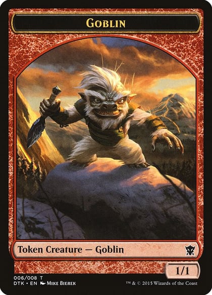Goblin Token, Dragons of Tarkir 6
