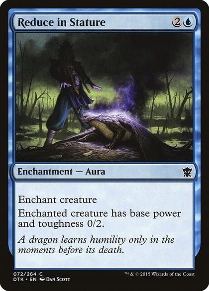Reduce in Stature, Dragons of Tarkir 72