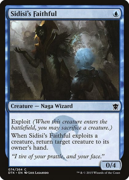 Sidisi's Faithful, Dragons of Tarkir 74