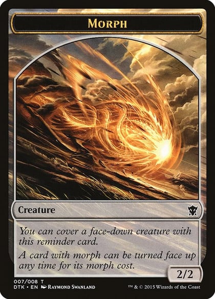 Morph Token, Dragons of Tarkir 7