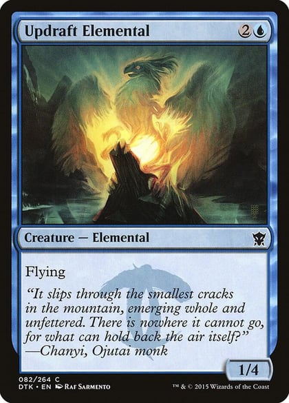 Updraft Elemental, Dragons of Tarkir 82