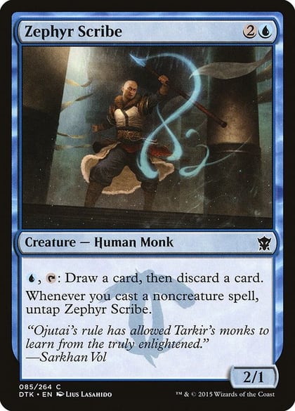 Zephyr Scribe, Dragons of Tarkir 85