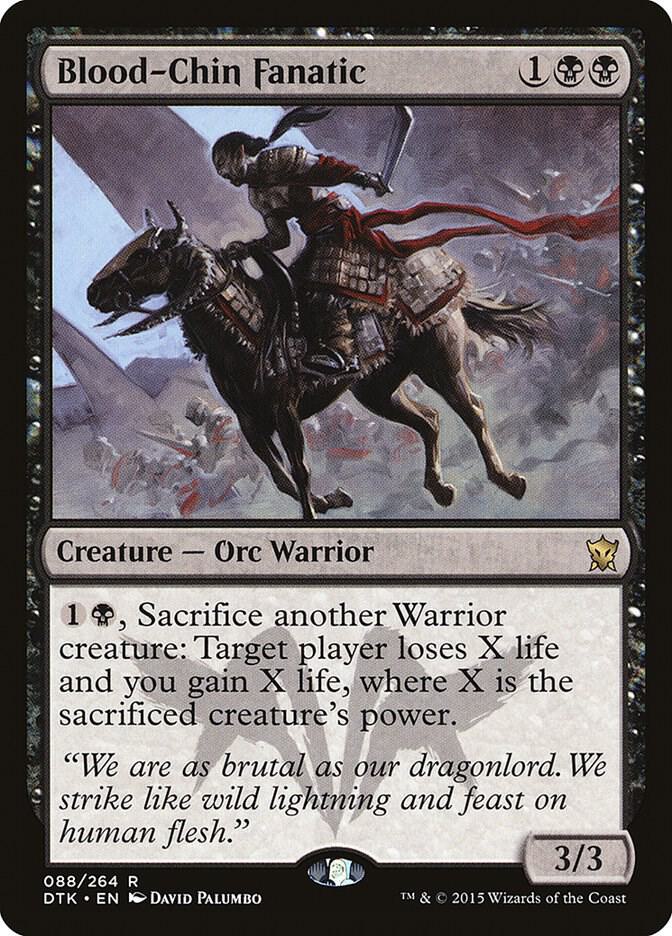 Blood-Chin Fanatic, Dragons of Tarkir 88