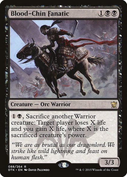 Blood-Chin Fanatic, Dragons of Tarkir 88