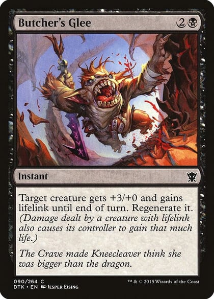Butcher's Glee, Dragons of Tarkir 90