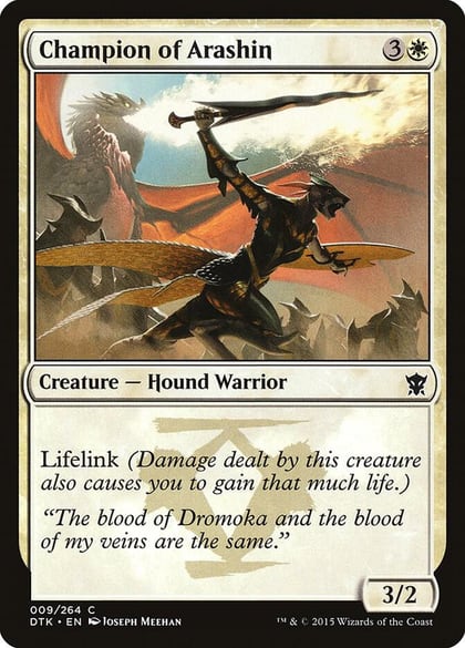 Champion of Arashin, Dragons of Tarkir 9