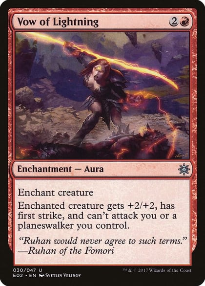 Vow of Lightning, Explorers of Ixalan 30
