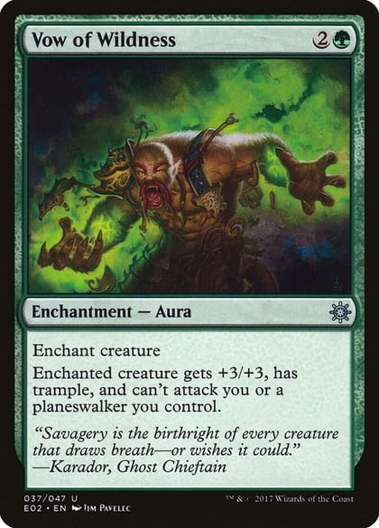 Vow of Wildness, Explorers of Ixalan 37