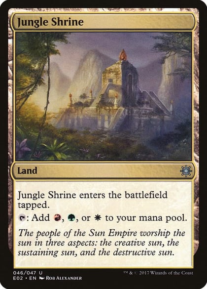 Jungle Shrine, Explorers of Ixalan 46