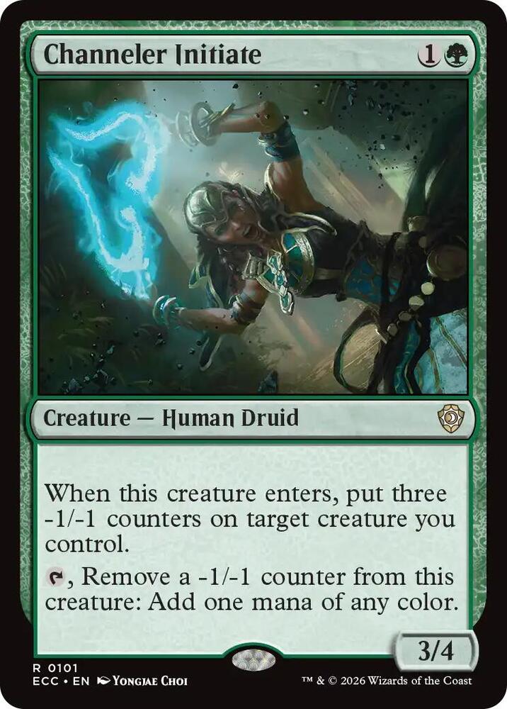 Channeler Initiate, Commander: Lorwyn Eclipsed 101