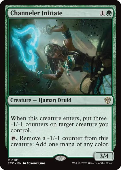Channeler Initiate, Commander: Lorwyn Eclipsed 101