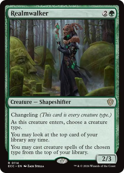 Realmwalker, Commander: Lorwyn Eclipsed 114
