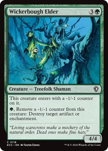 Wickerbough Elder, Commander: Lorwyn Eclipsed 118