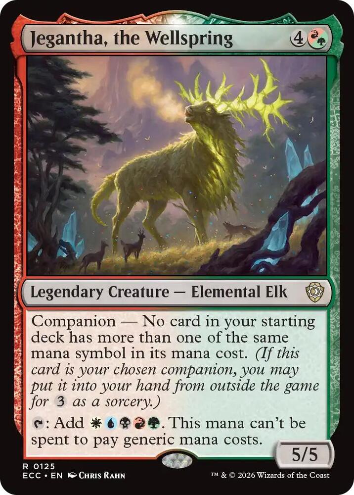 Jegantha, the Wellspring, Commander: Lorwyn Eclipsed 125