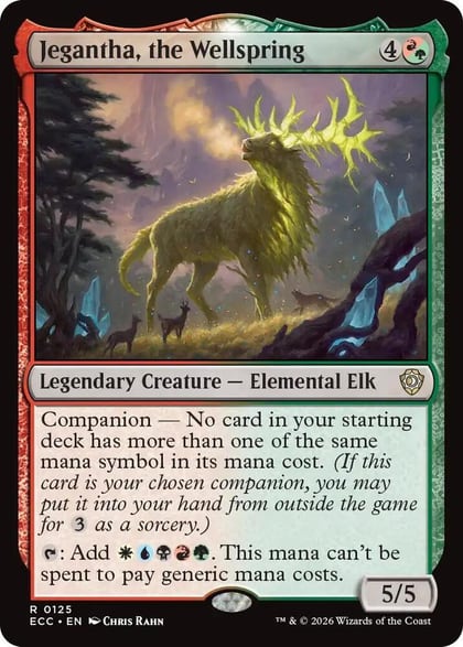 Jegantha, the Wellspring, Commander: Lorwyn Eclipsed 125
