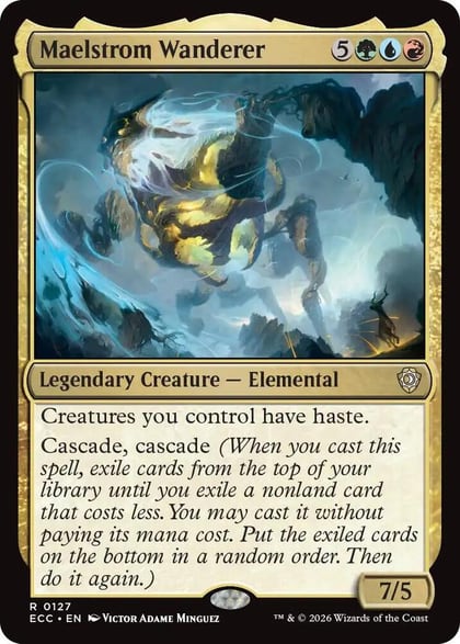 Maelstrom Wanderer, Commander: Lorwyn Eclipsed 127