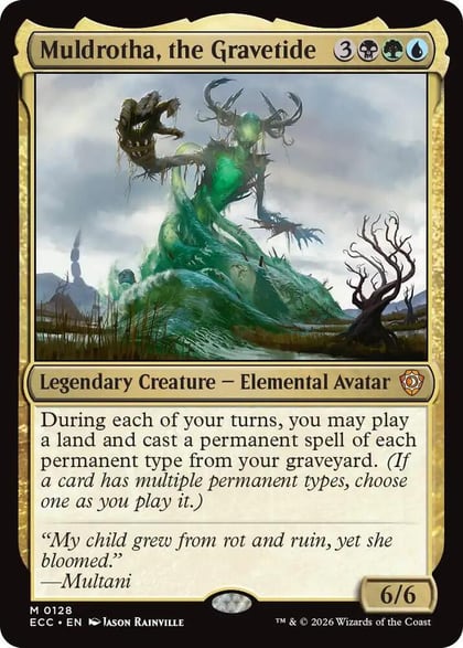 Muldrotha, the Gravetide, Commander: Lorwyn Eclipsed 128