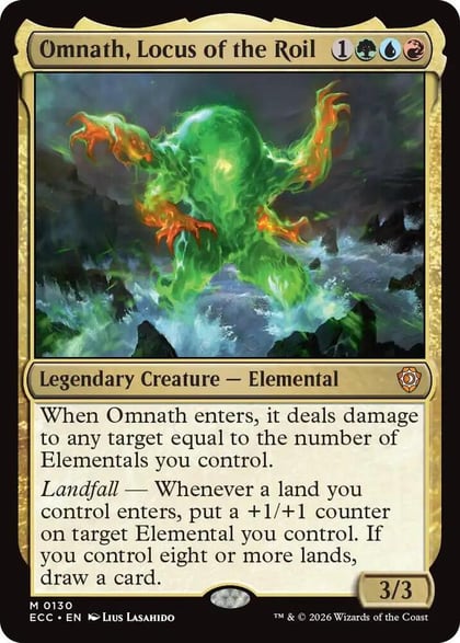 Omnath, Locus of the Roil, Commander: Lorwyn Eclipsed 130