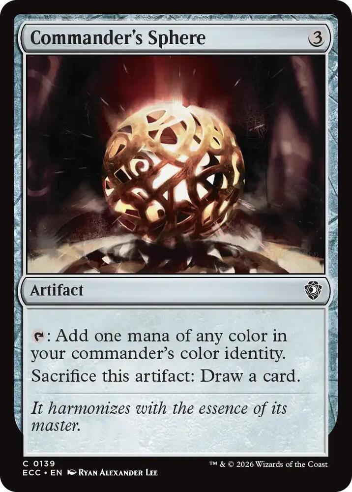 Commander's Sphere, Commander: Lorwyn Eclipsed 139