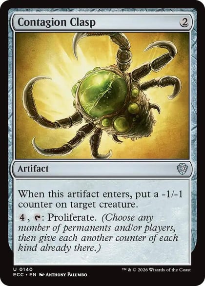 Contagion Clasp, Commander: Lorwyn Eclipsed 140