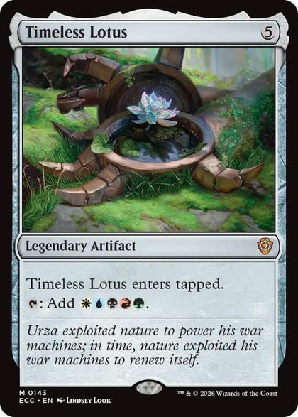 Timeless Lotus, Commander: Lorwyn Eclipsed 143