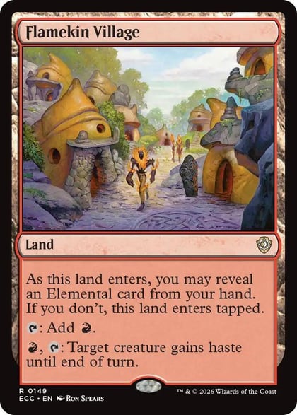 Flamekin Village, Commander: Lorwyn Eclipsed 149