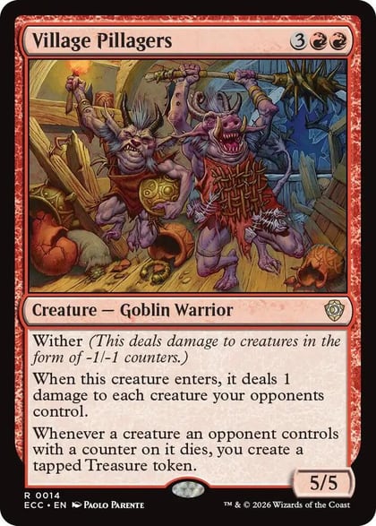 Village Pillagers, Commander: Lorwyn Eclipsed 14