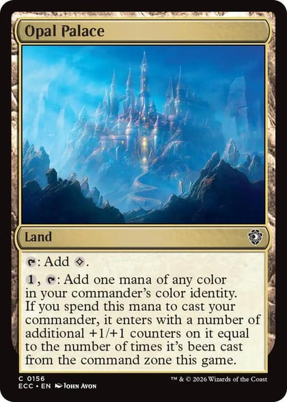 Opal Palace, Commander: Lorwyn Eclipsed 156