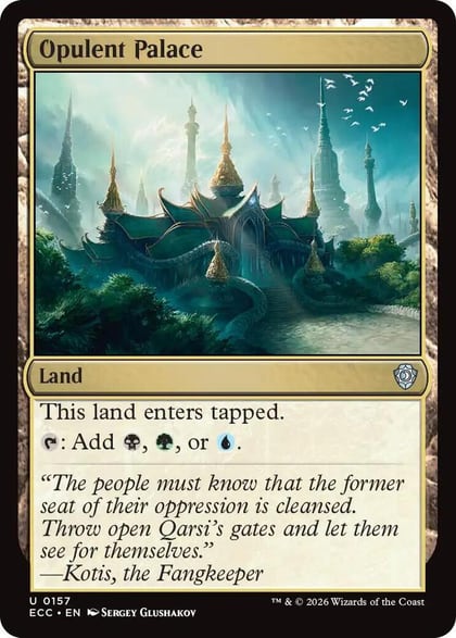 Opulent Palace, Commander: Lorwyn Eclipsed 157