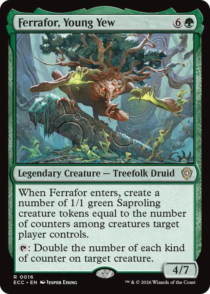 Ferrafor, Young Yew, Commander: Lorwyn Eclipsed 16