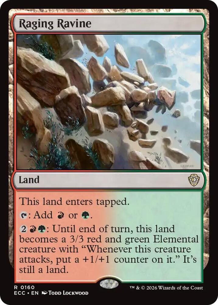 Raging Ravine, Commander: Lorwyn Eclipsed 160