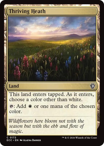 Thriving Heath, Commander: Lorwyn Eclipsed 172