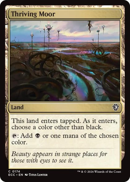 Thriving Moor, Commander: Lorwyn Eclipsed 174