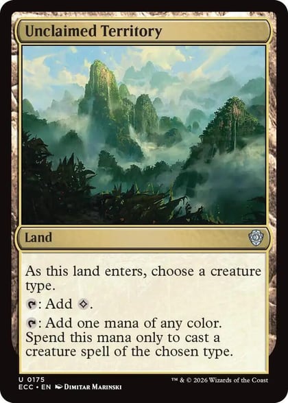 Unclaimed Territory, Commander: Lorwyn Eclipsed 175