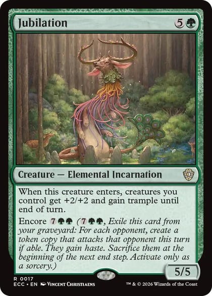 Jubilation, Commander: Lorwyn Eclipsed 17