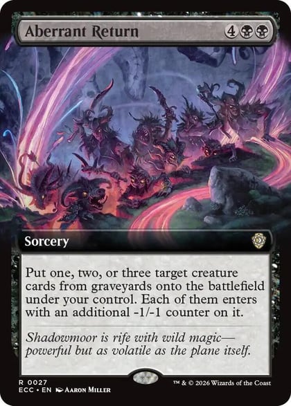 Aberrant Return (Extended Art), Commander: Lorwyn Eclipsed 27