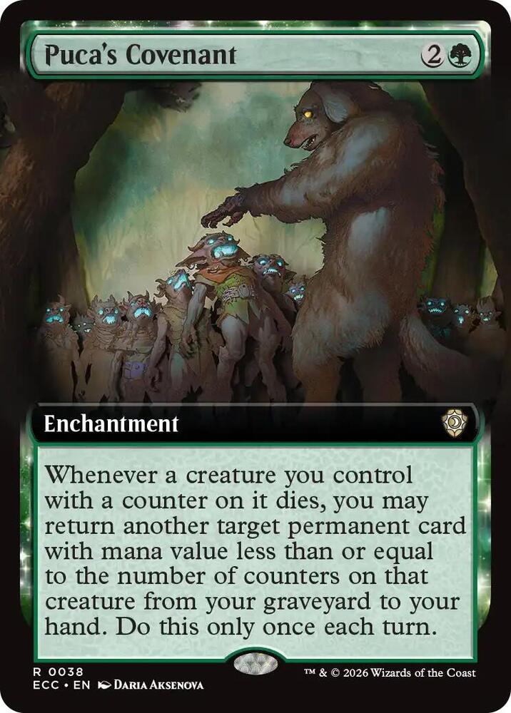 Puca's Covenant (Extended Art), Commander: Lorwyn Eclipsed 38