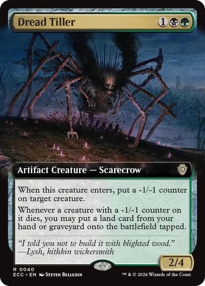 Dread Tiller (Extended Art), Commander: Lorwyn Eclipsed 40