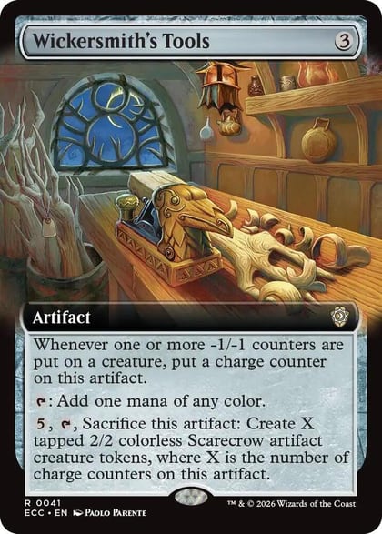 Wickersmith's Tools (Extended Art), Commander: Lorwyn Eclipsed 41