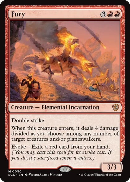 Fury, Commander: Lorwyn Eclipsed 50