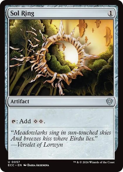 Sol Ring (0057), Commander: Lorwyn Eclipsed 57