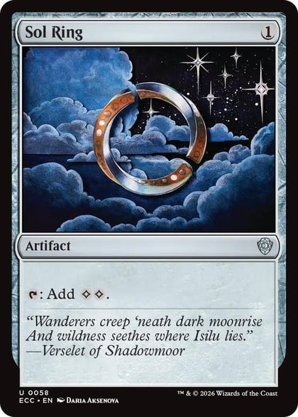 Sol Ring (0058), Commander: Lorwyn Eclipsed 58