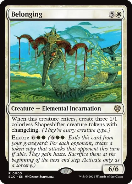 Belonging, Commander: Lorwyn Eclipsed 5
