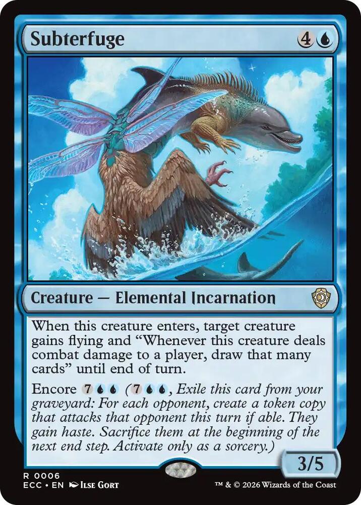 Subterfuge, Commander: Lorwyn Eclipsed 6