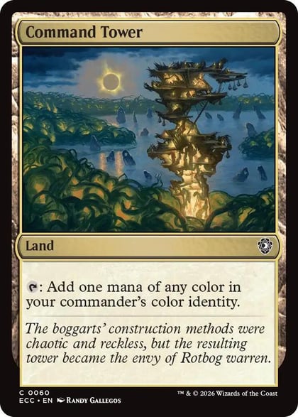 Command Tower (0060), Commander: Lorwyn Eclipsed 60